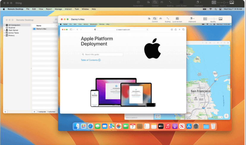Apple Remote Desktop Cloud Access